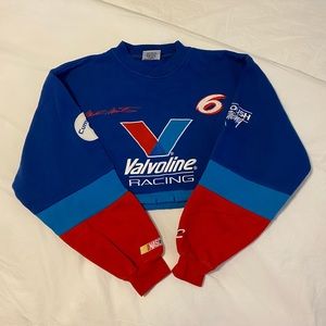 Sophodes Custom Vintage Cropped NASCAR Sweatshirt